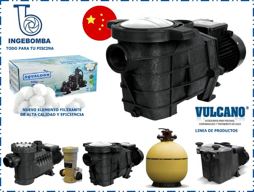 BOMBA BAC 150 ORIGEN CHINA BOMBAS VULCANO BAC150 ORIGEN CHINA - Imagen 1