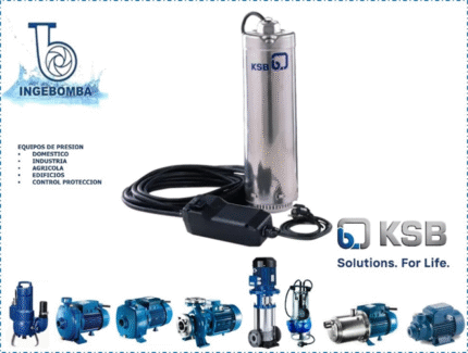 BOMBA SUMERGIBLE PARA POZO IXO-55/E