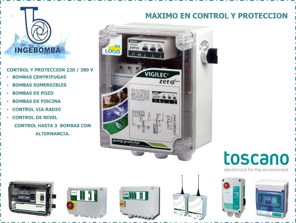 CUADRO ELECTRICO, CONTROL PROTECCION ZERO V-1ZP 230 CUADRO ELECTRICO, CONTROL PROTECCION ZERO V-1ZP/230 - Imagen 1