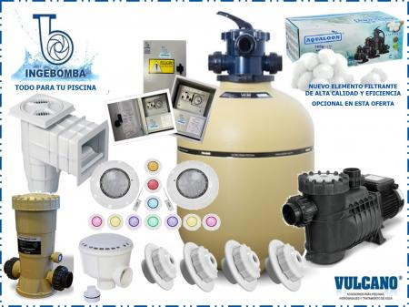 KIT VULCANO DE FILTRADO 7,3 M3 H---1 KIT VULCANO DE FILTRADO 7,3 M³/H (ING0011) - Imagen 1