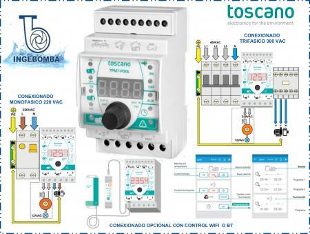 TOSCANO RELE DIGITAL CONTROL PROTECCION TPM7--POOL TOSCANO RELE DIGITAL CONTROL PROTECCION TPM7/POOL - Imagen 1